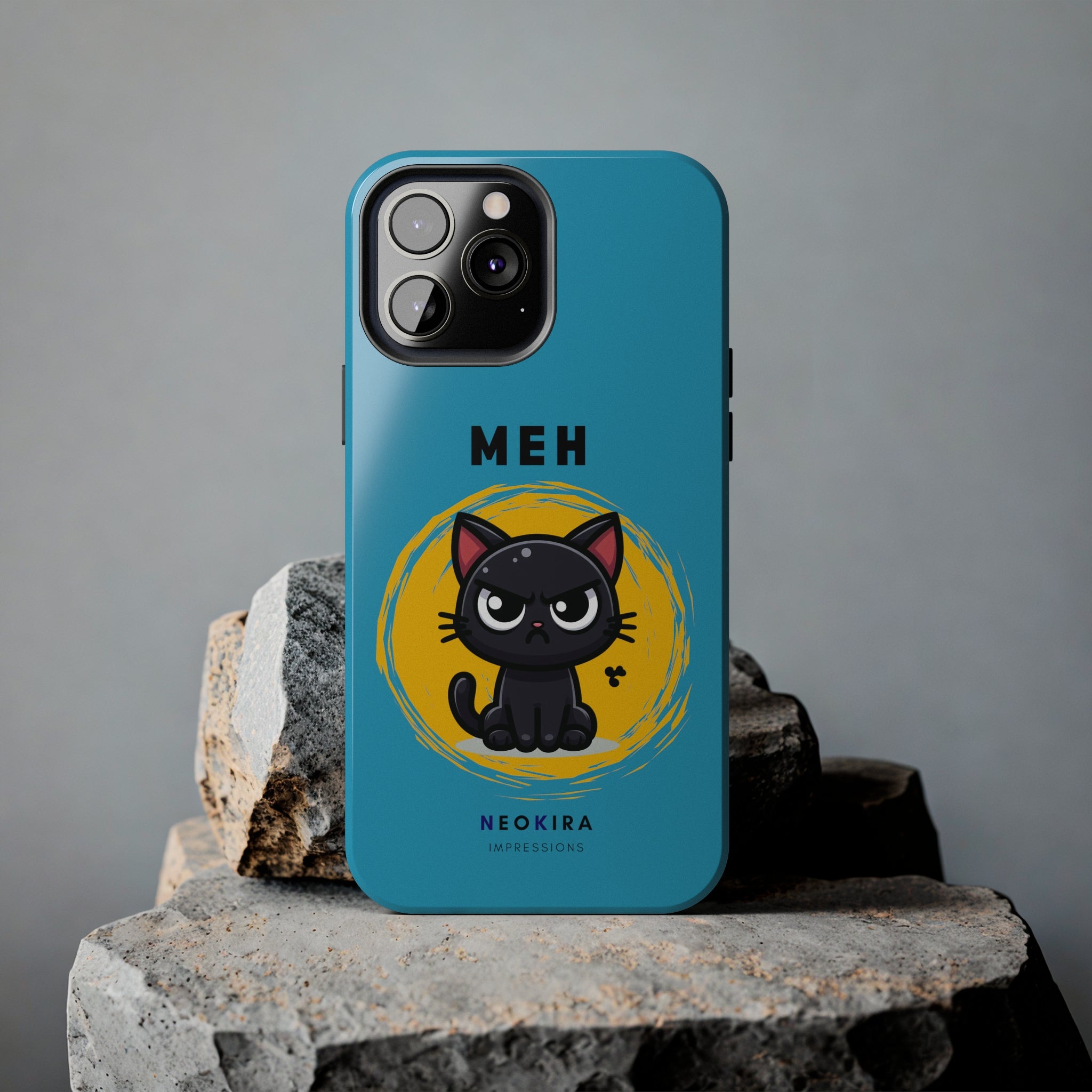 MEH (BLUE) Tough Phone Cases Phone Case Printify iPhone 13 Pro Max  