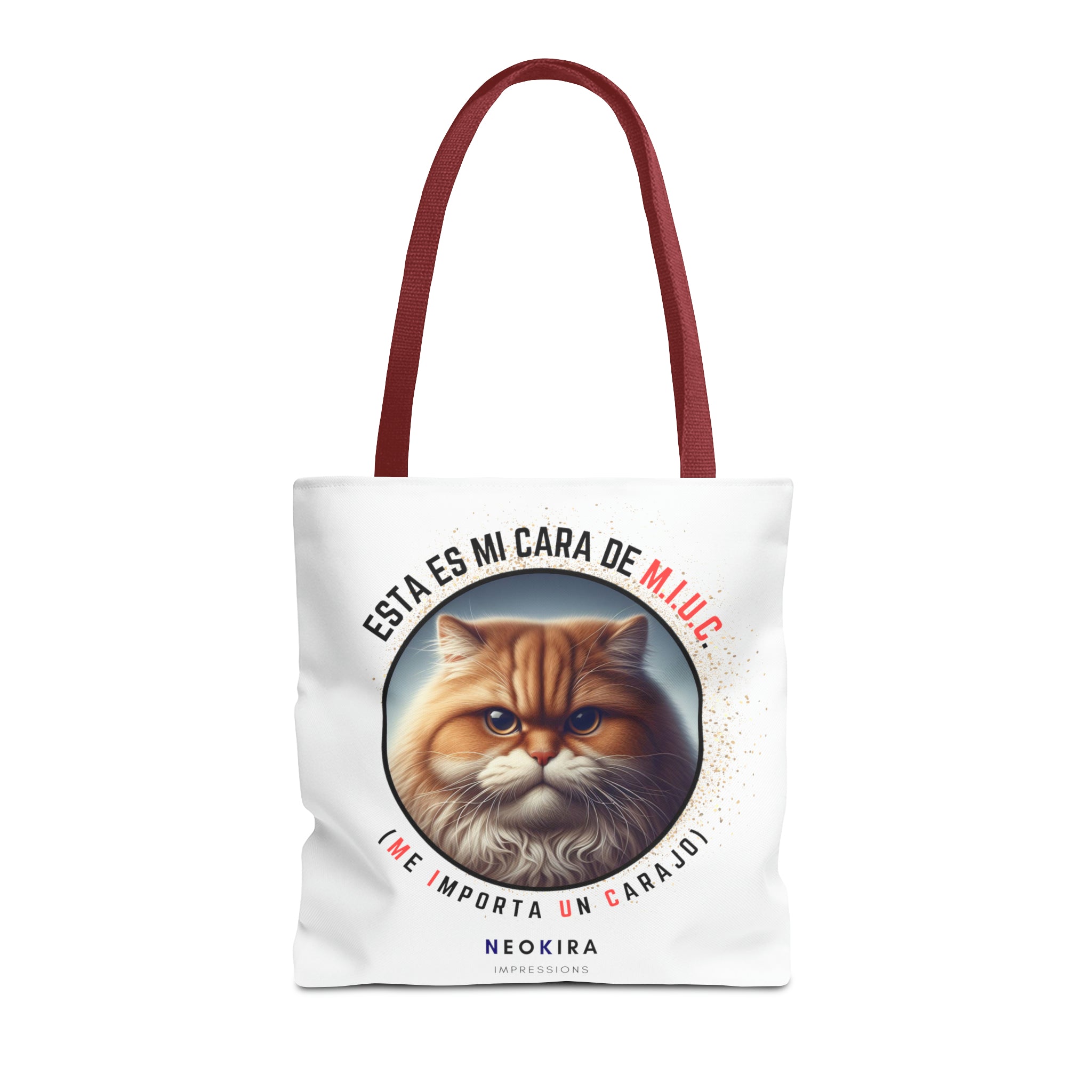 MIUC CAT Tote Bag Tote Bag Printify 16