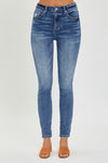 RISEN Full Size Mid Rise Ankle Skinny Jeans Jeans Trendsi   