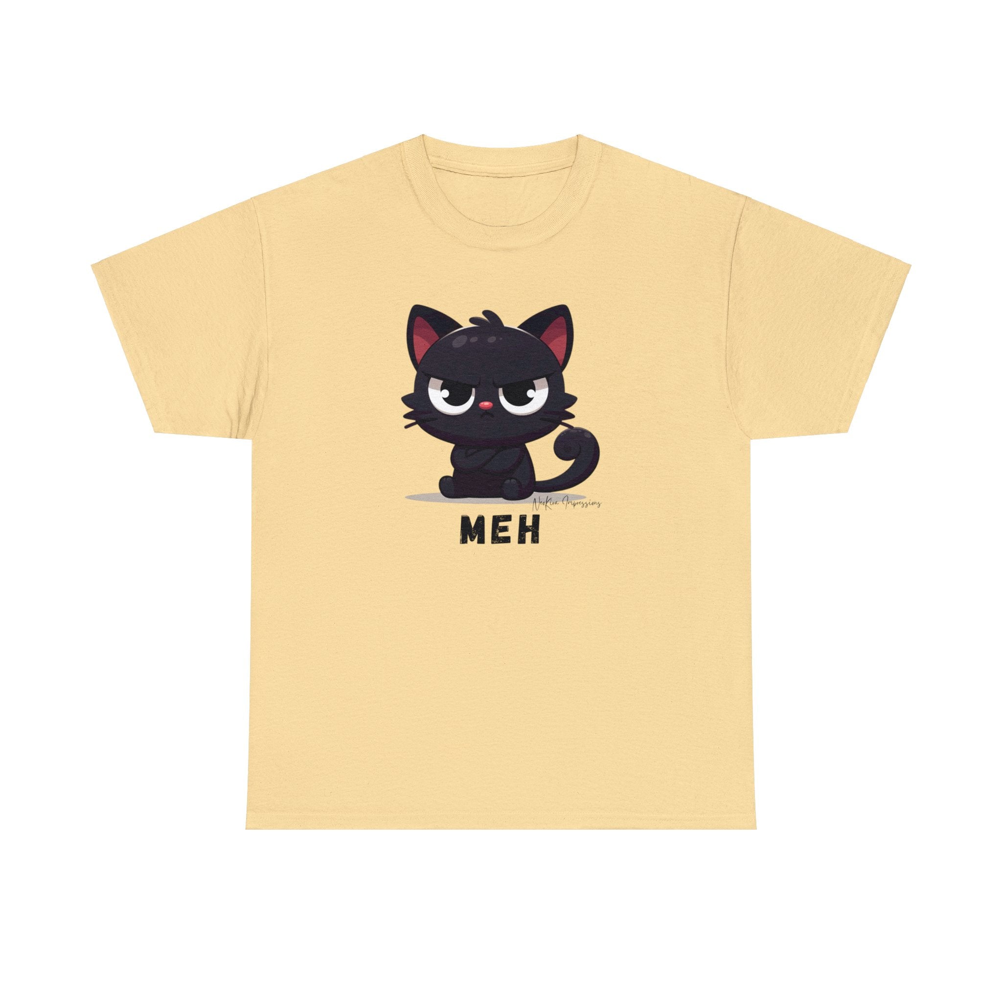MEH Unisex Heavy Cotton Tee T-Shirt Printify Yellow Haze S 