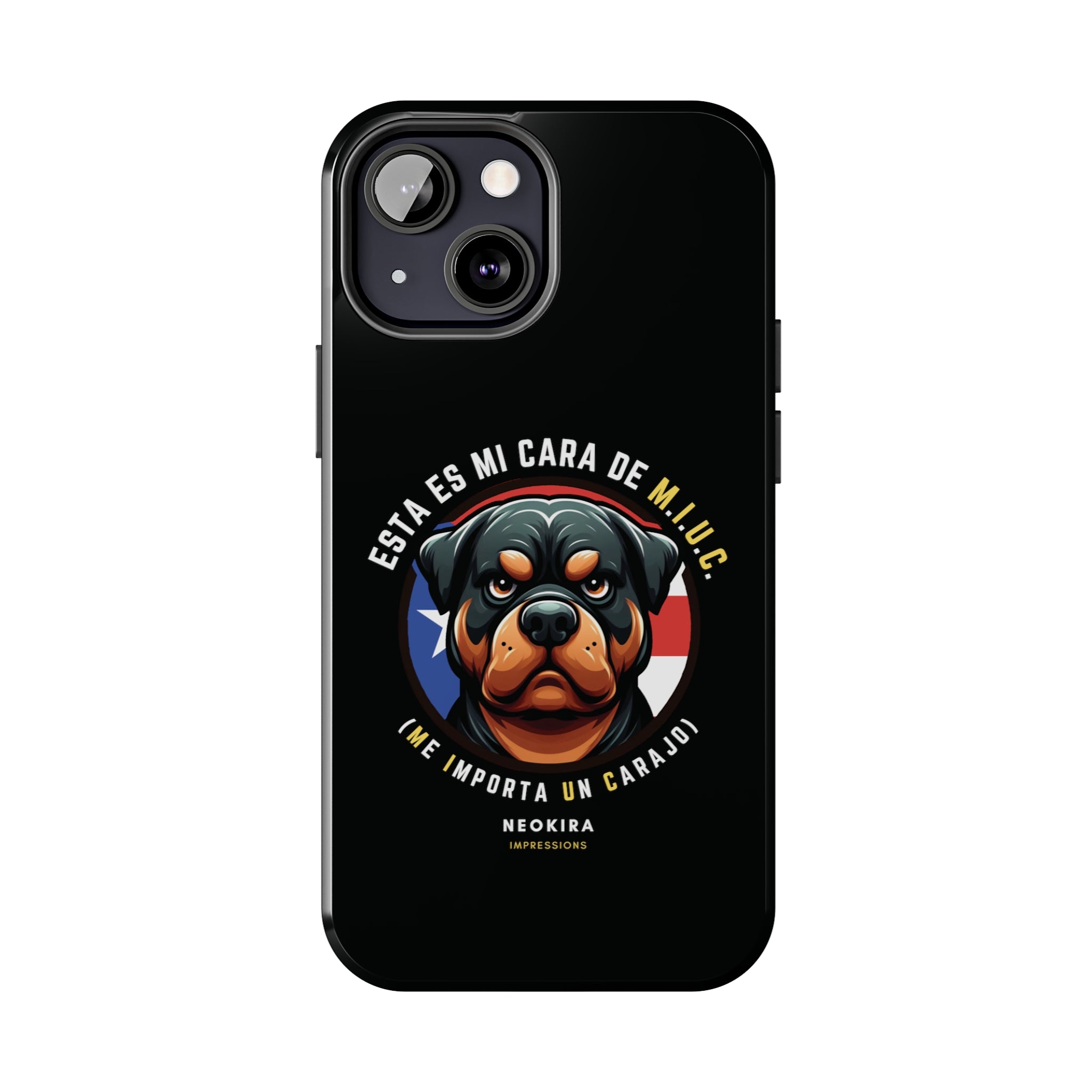 M.I.U.C. (BLACK) Tough Phone Cases Phone Case Printify   