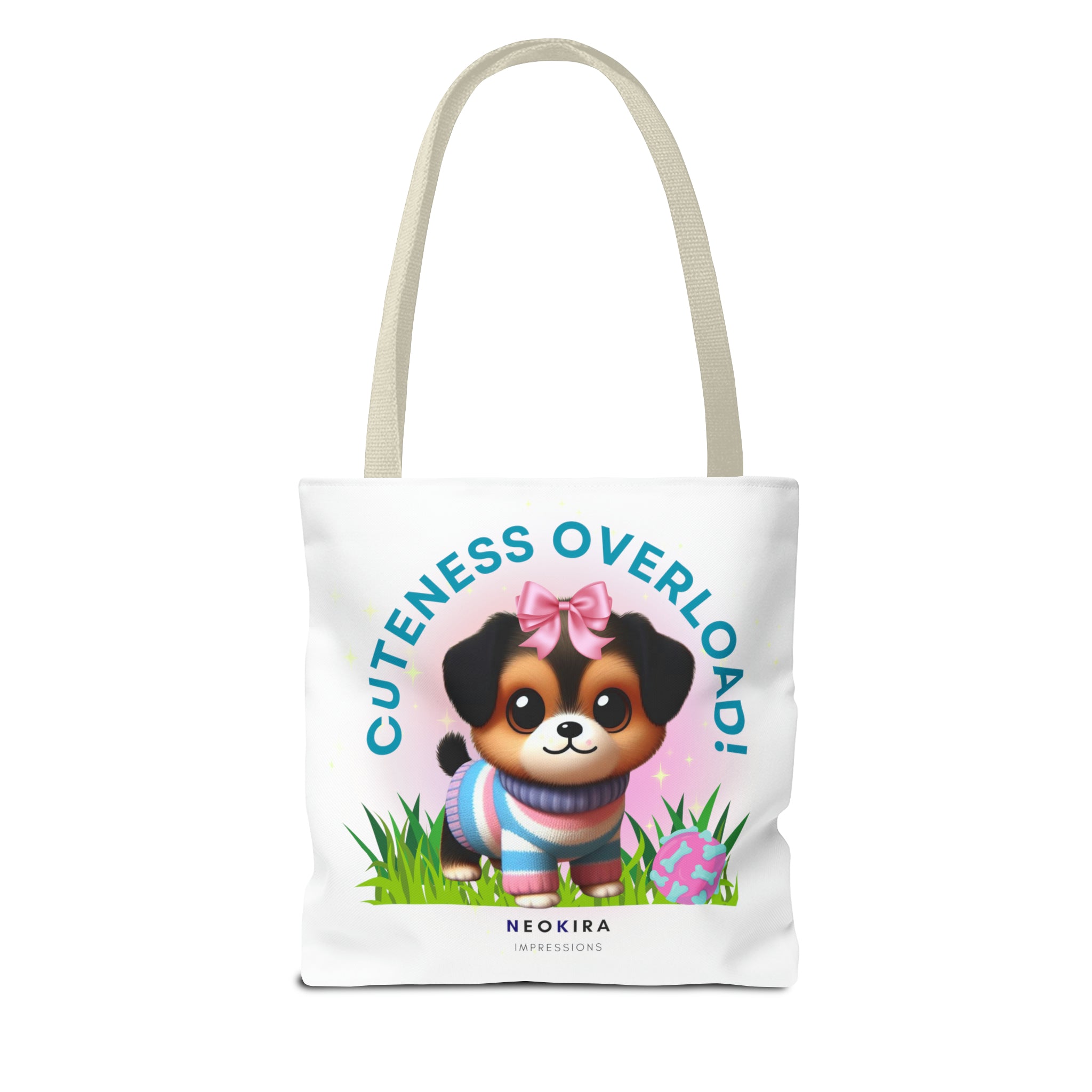 ADORABLE Tote Bag Tote Bag Printify   