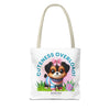 ADORABLE Tote Bag Tote Bag Printify   