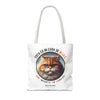 MIUC CAT Tote Bag Tote Bag Printify   