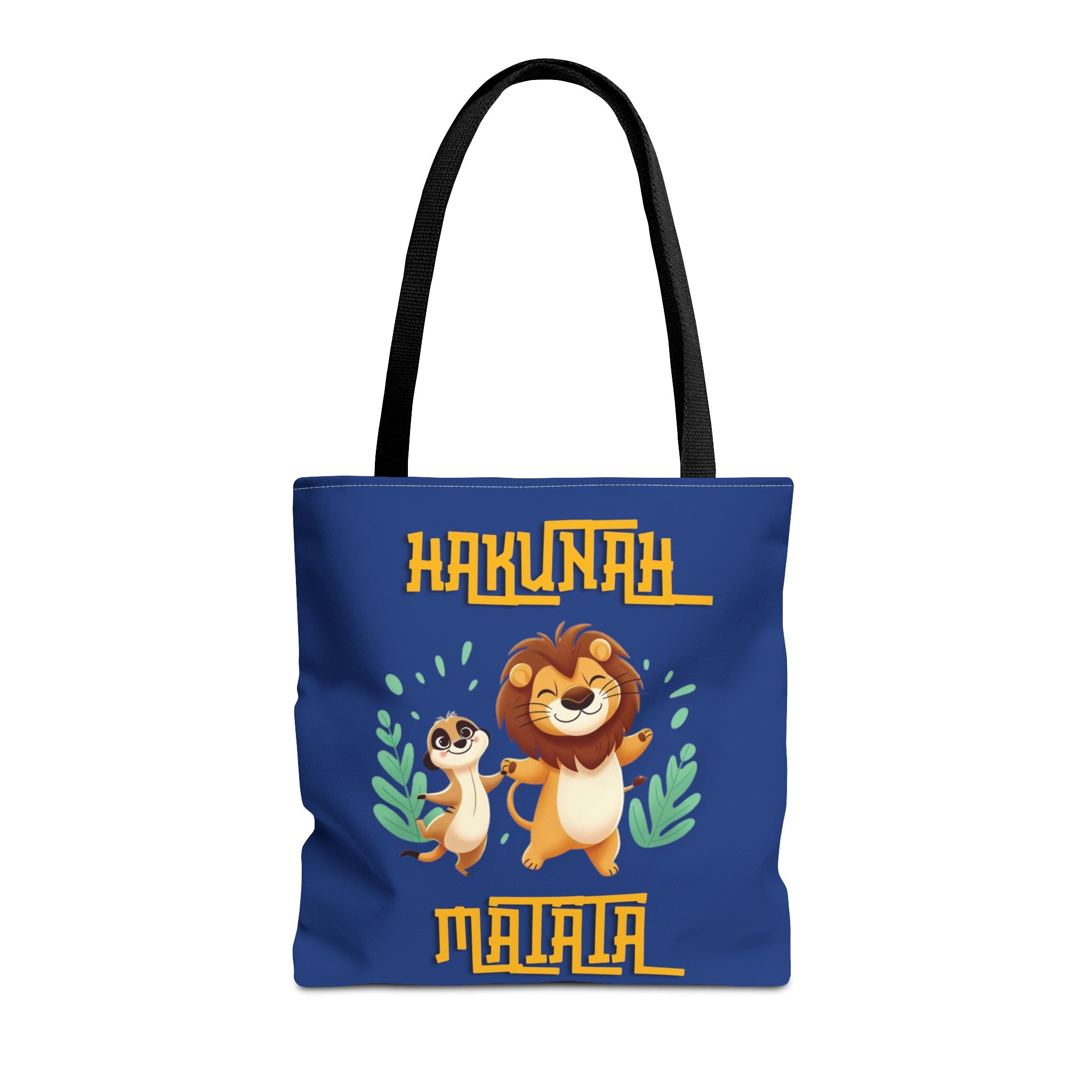 HAKUNAH MATATA BLUE Tote Bag Tote Bag Printify 16