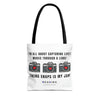 TAKING SNAPS IS MY JAM Tote Bag Tote Bag Printify 13" × 13'' Black 