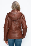 How Dare U Pocketed Zip Up Puffer Jacket with Removable Hood - NeoKira Unlimited