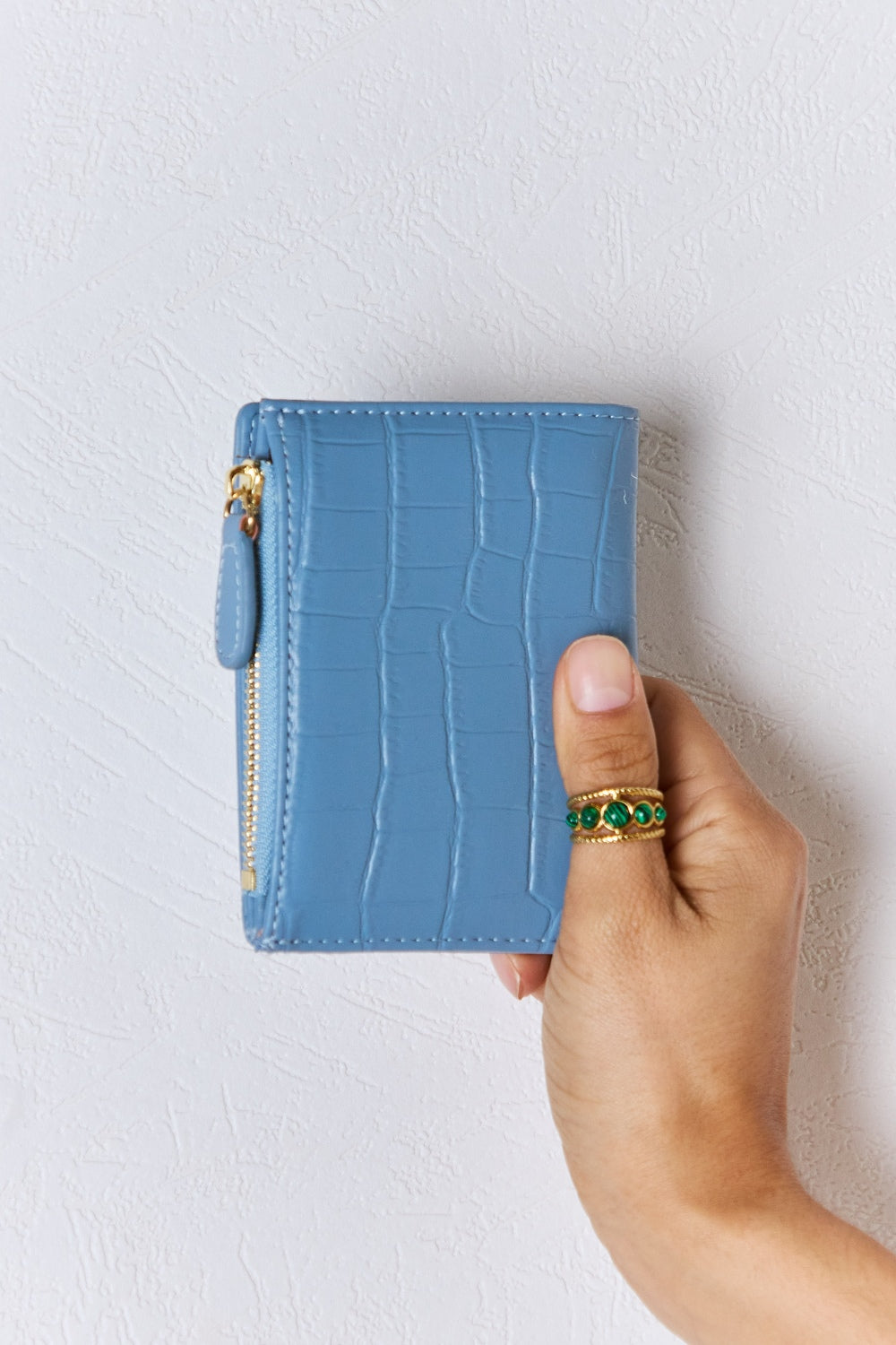 David Jones Texture PU Leather Mini Wallet - NeoKira Unlimited