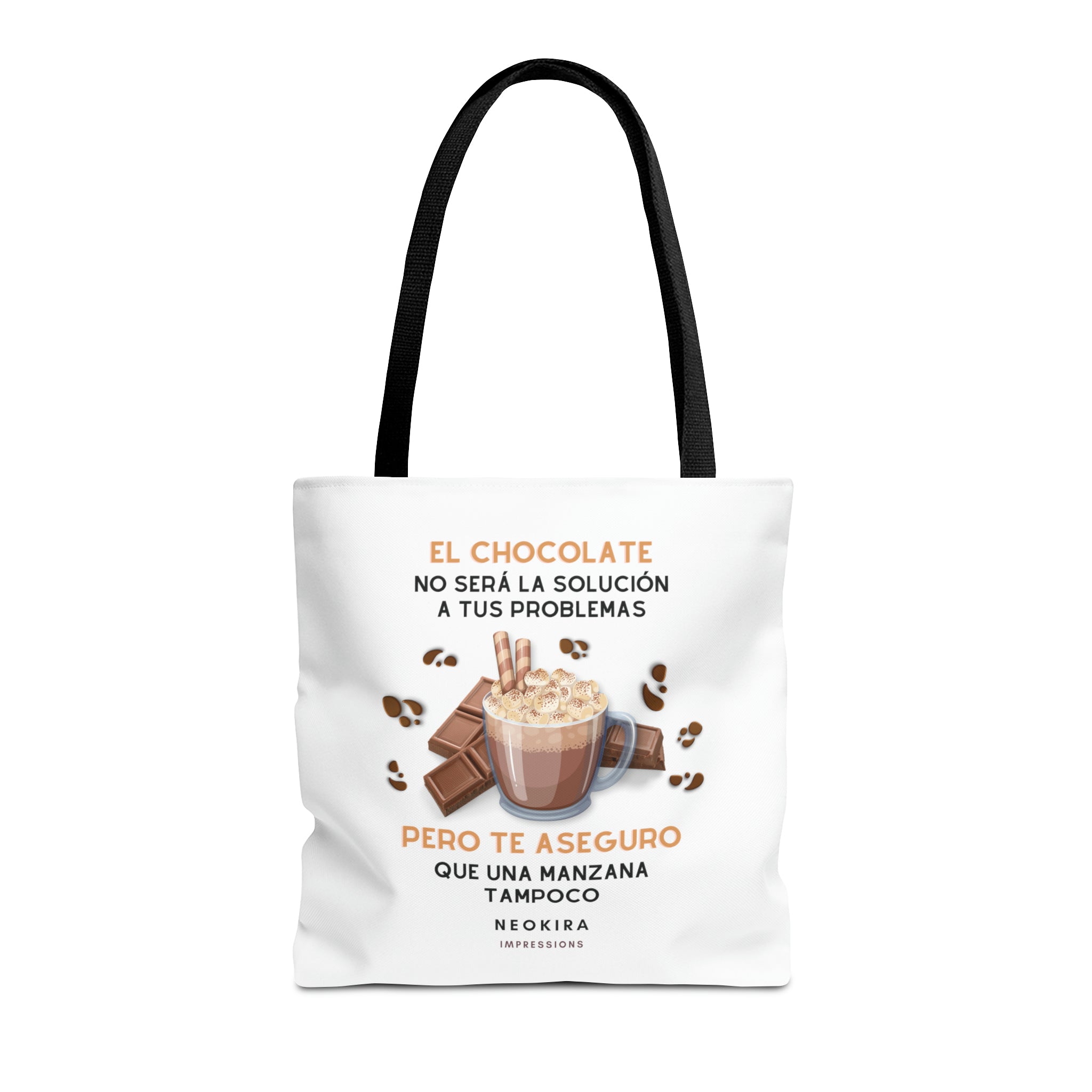 EL CHOCOLATE Tote Bag Tote Bag Printify 16