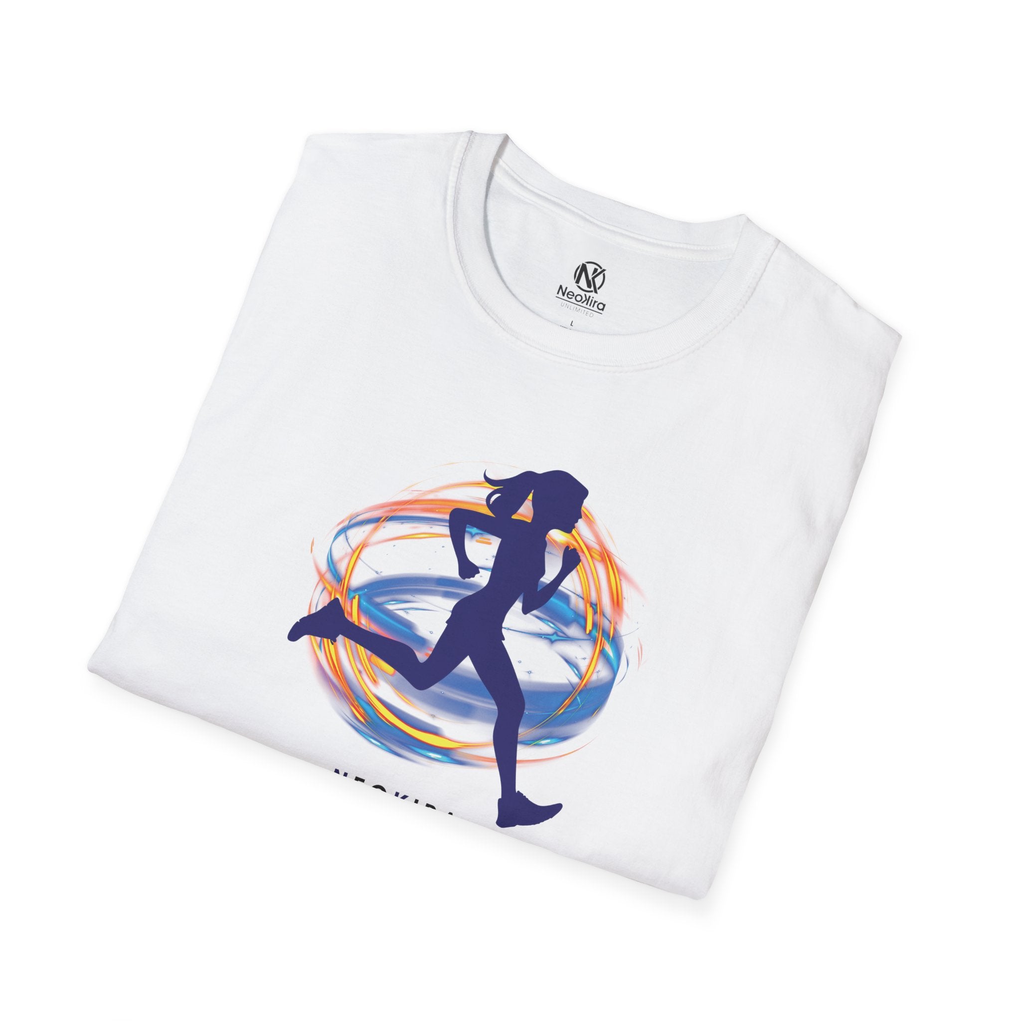 RUNNER WOMAN Unisex Softstyle T-Shirt T-Shirt Printify   