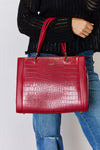 David Jones Texture PU Leather Handbag Handbag Trendsi   