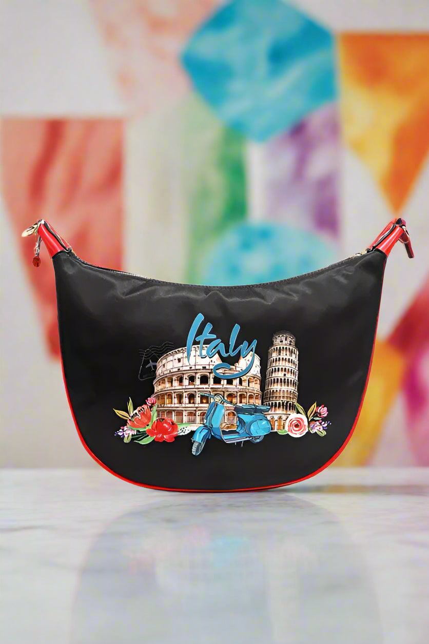 Nicole Lee USA Martha Travels Italy Boho Glam Shoulder Bag - NeoKira Unlimited