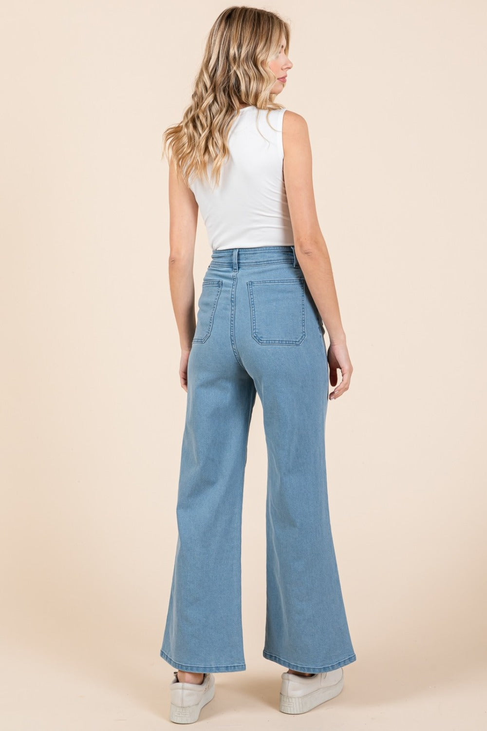 Mittoshop High Waist Wide Leg Jeans - NeoKira Unlimited
