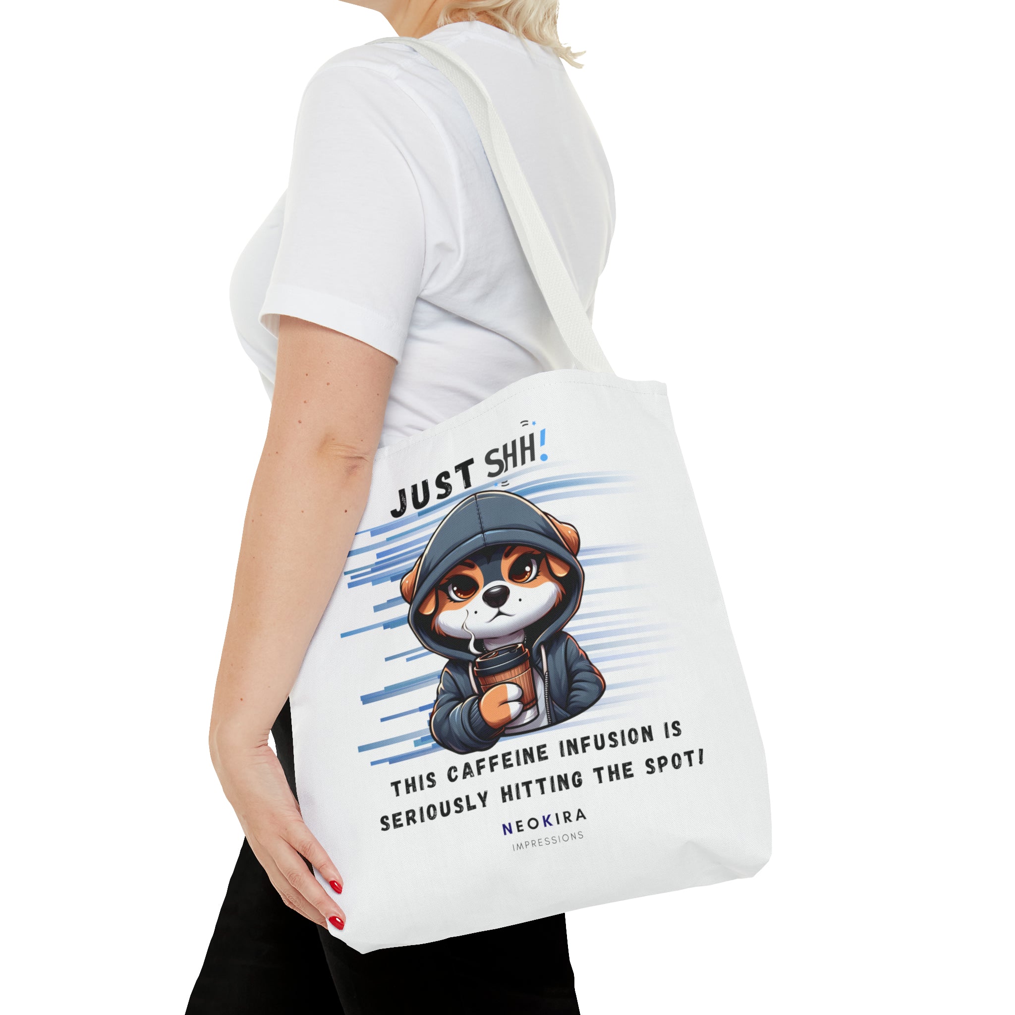 SHH Tote Bag Tote Bag Printify 16