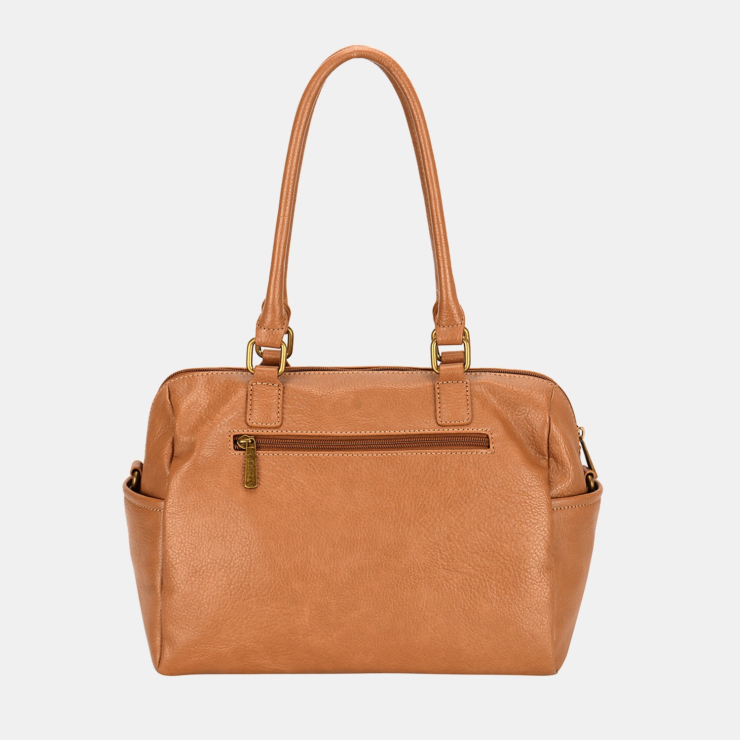 David Jones Zipper PU Leather Handbag - NeoKira Unlimited