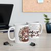 HOY AMANECÍ  Ceramic Mug 11oz 11oz Mug Printify 11oz  