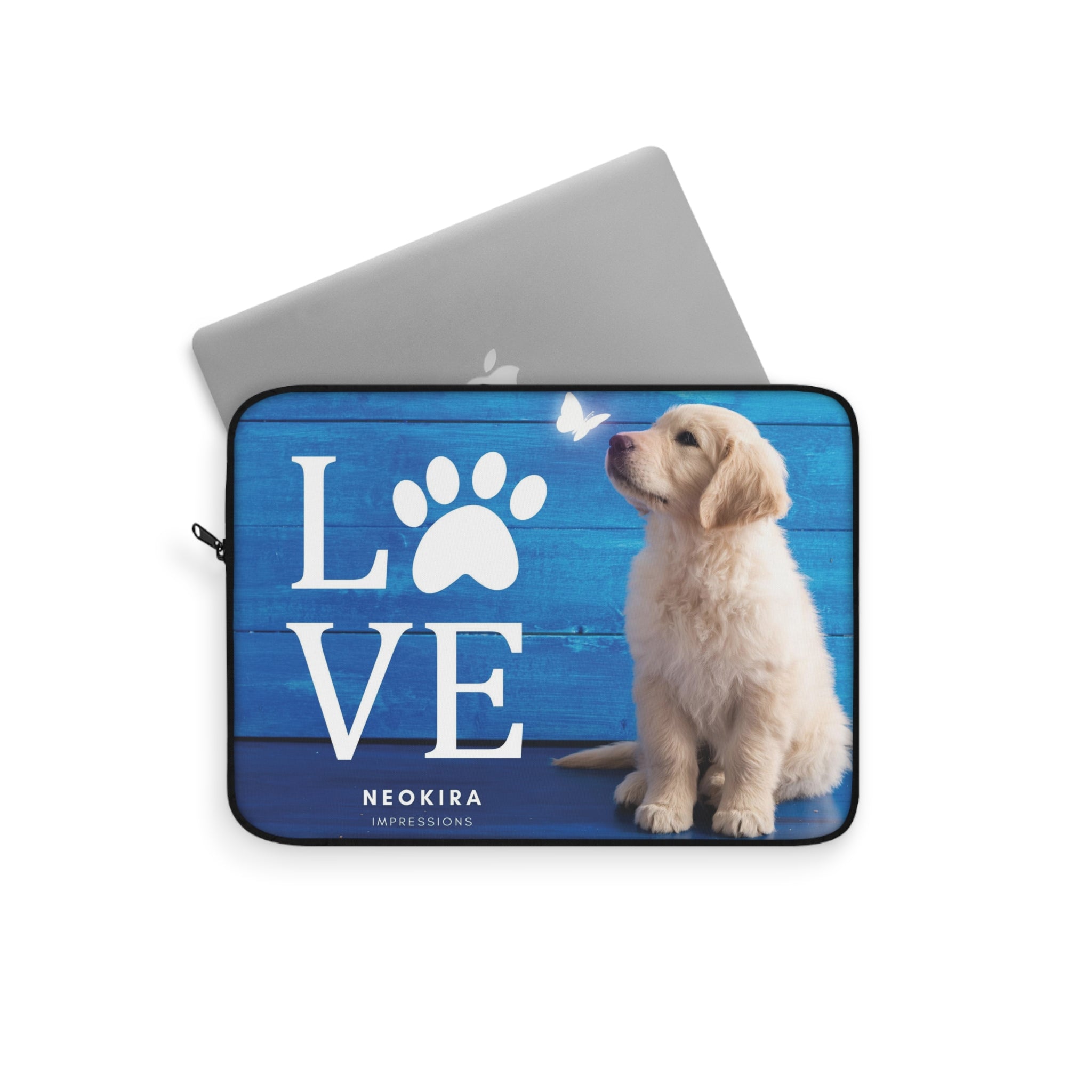 DOG LOVE Laptop Sleeve Laptop Sleeve Printify   