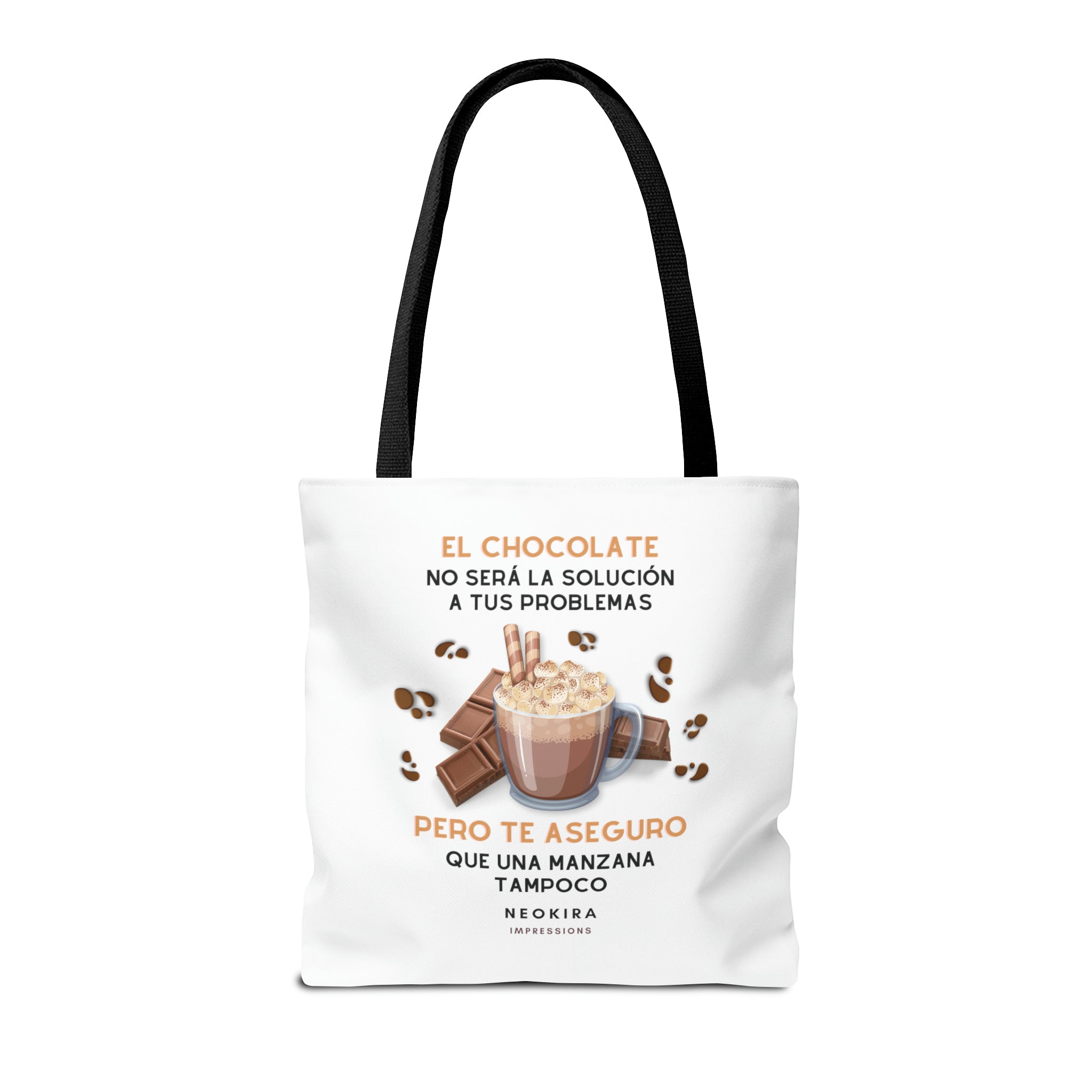 EL CHOCOLATE Tote Bag Tote Bag Printify   