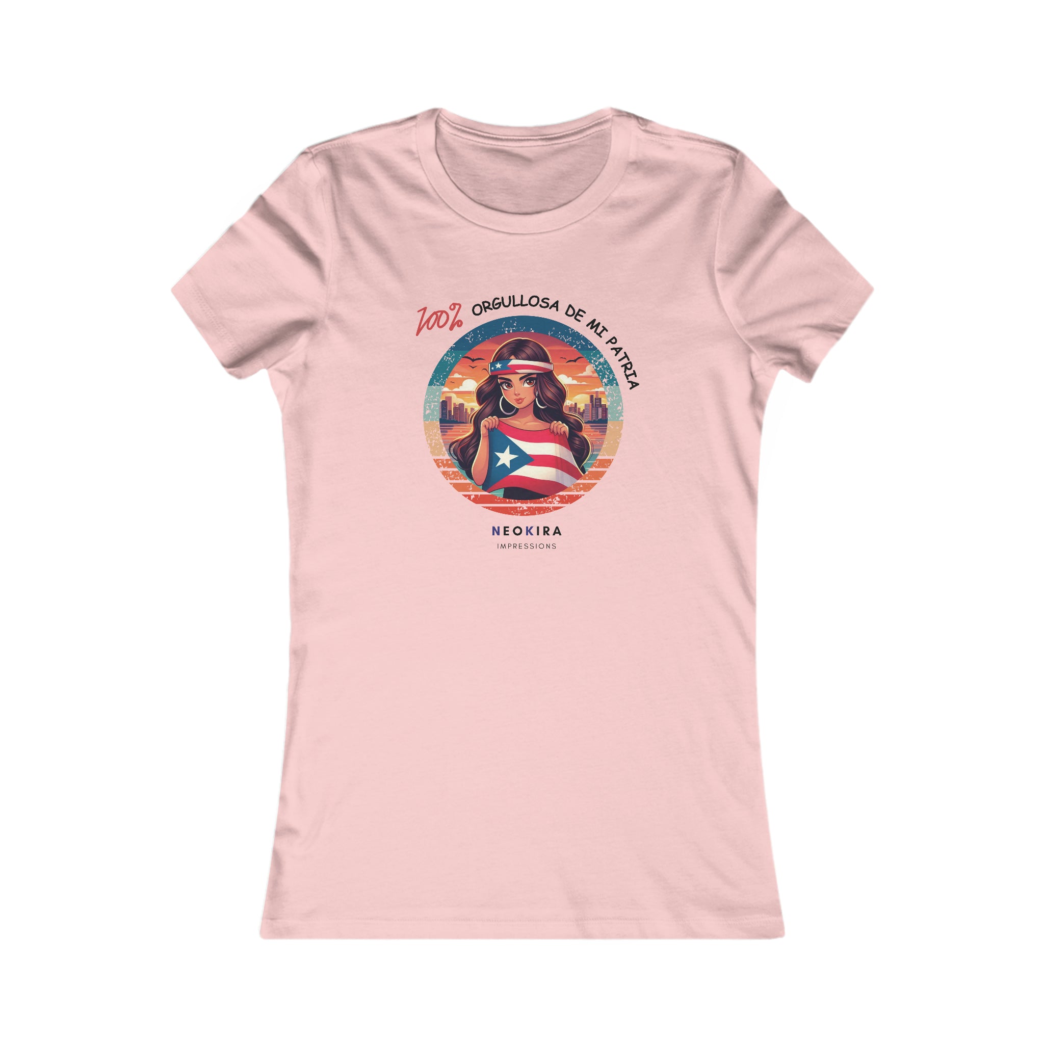 ORGULLOSA DE MI PATRIA Women's Favorite Tee T-Shirt Printify S Pink 