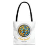 FREE SPIRIT Tote Bag Tote Bag Printify 13" × 13'' Black 