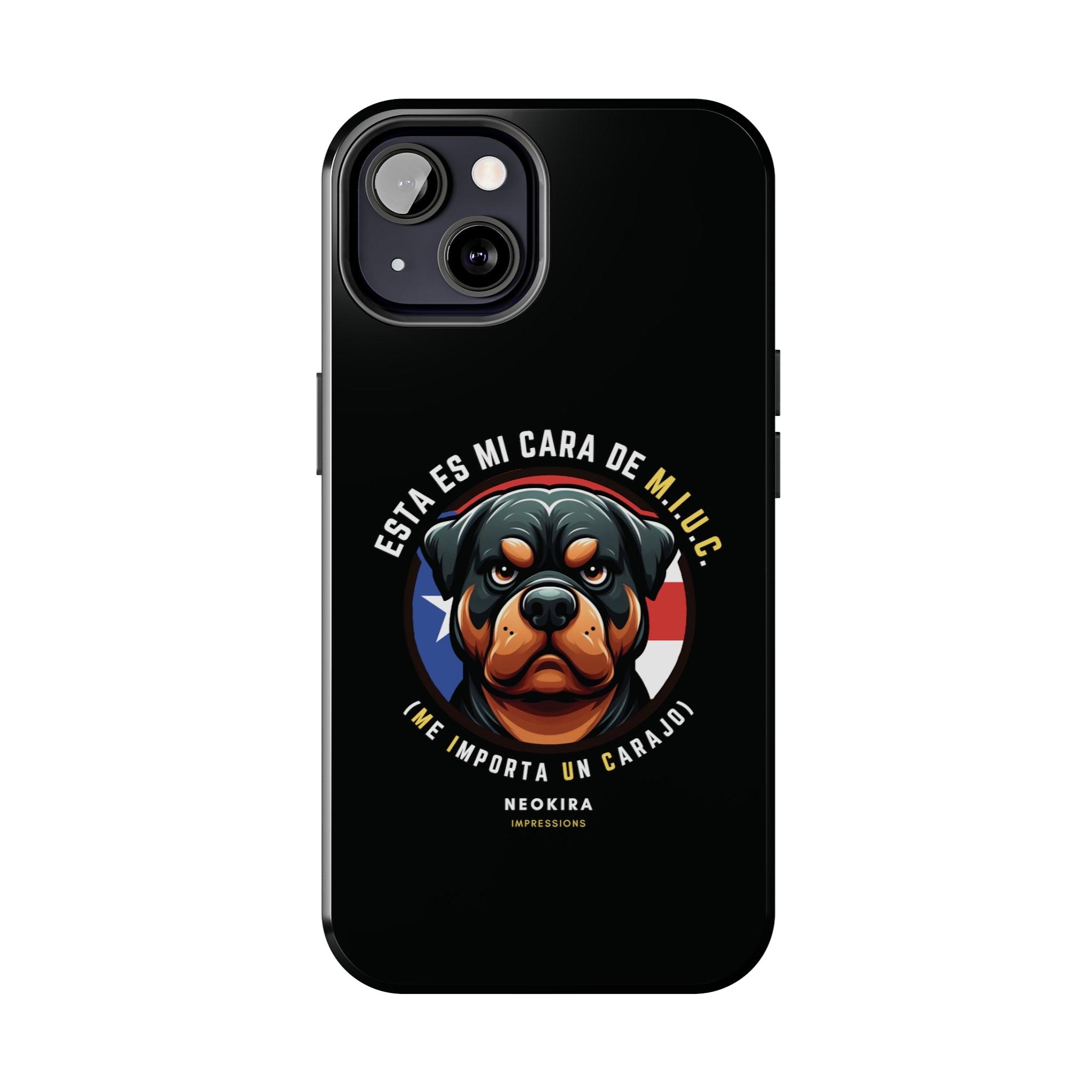 M.I.U.C. (BLACK) Tough Phone Cases Phone Case Printify   