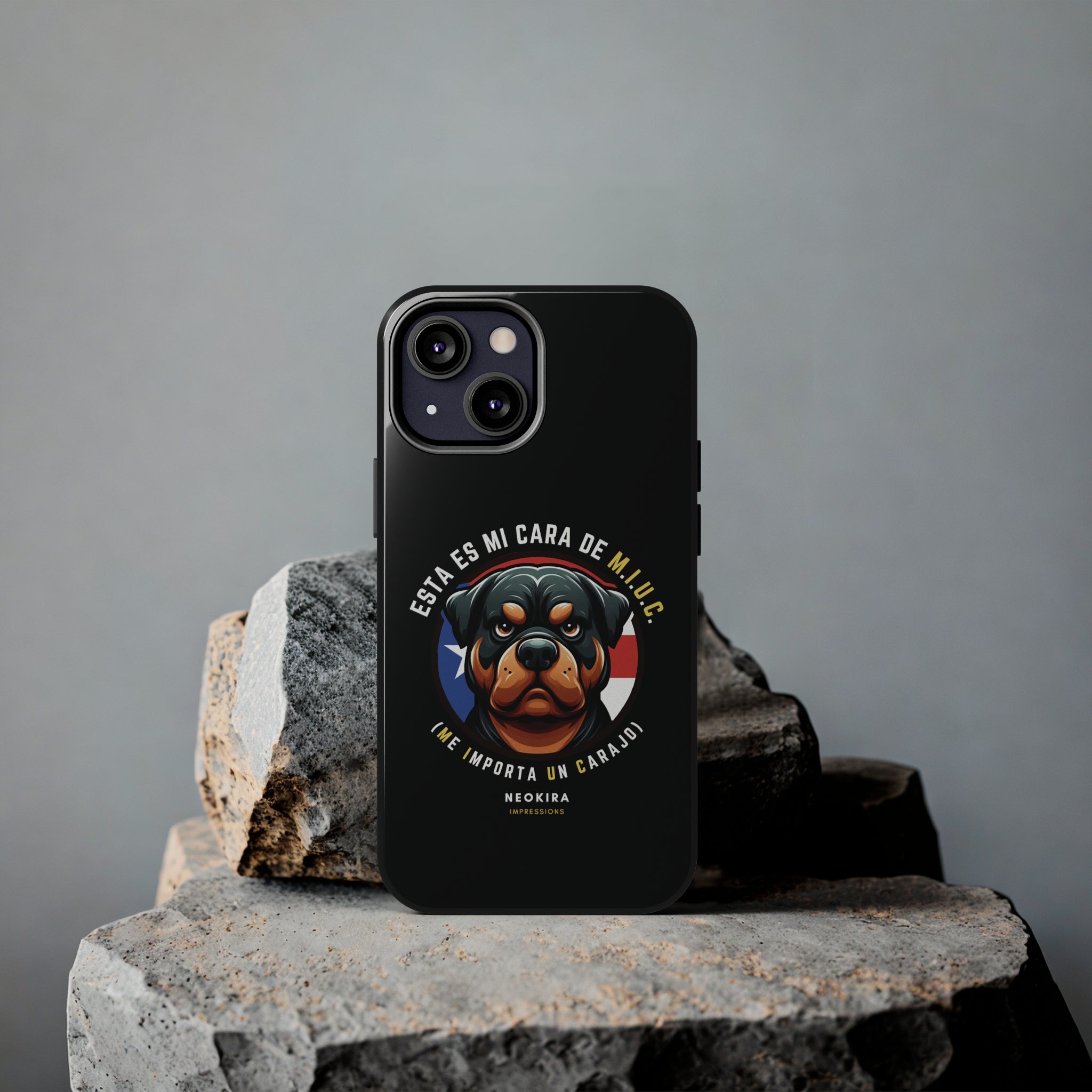 M.I.U.C. (BLACK) Tough Phone Cases Phone Case Printify iPhone 13 Mini  