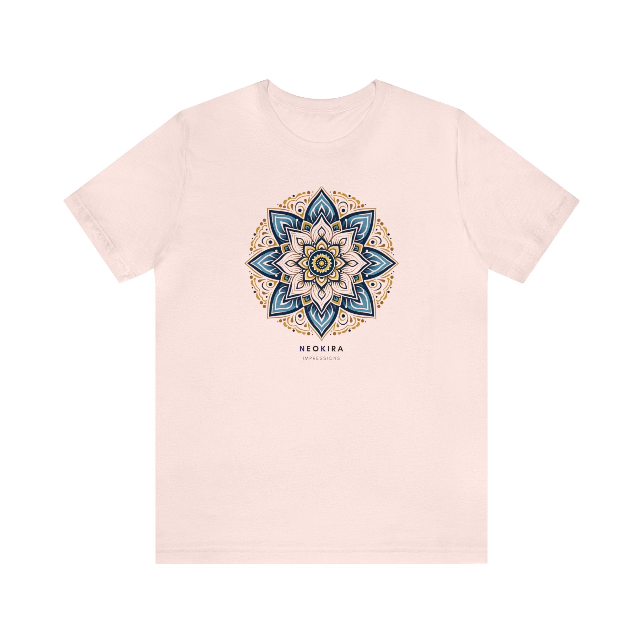 MANDALA Unisex Jersey Short Sleeve Tee T-Shirt Printify Soft Pink XS 