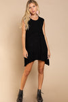 POL Sleeveless Ruffle Hem Dress Mini Dress POL   