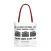 TAKING SNAPS IS MY JAM Tote Bag Tote Bag Printify 18" × 18'' Red 