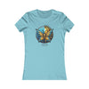 BUTTERFLY Women's Favorite Tee T-Shirt Printify S Turquoise 