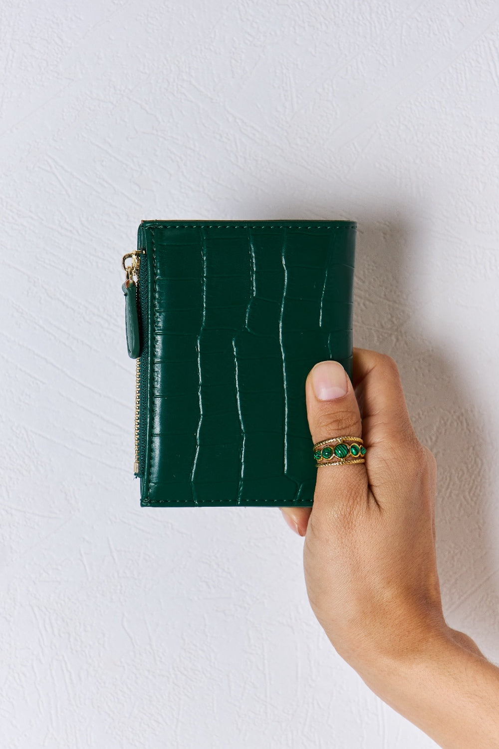 David Jones Texture PU Leather Mini Wallet - NeoKira Unlimited