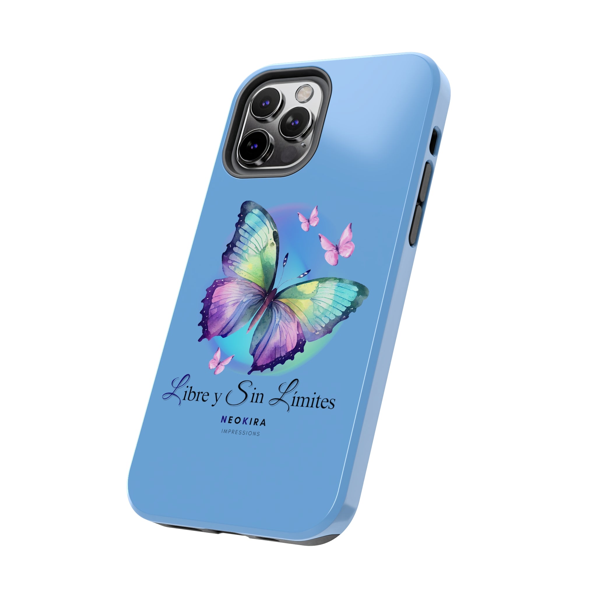 LIBRE Y SIN LIMITES (BLUE) Tough Phone Cases Phone Case Printify   