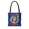 VACAY MODE ON Tote Bag Tote Bag Printify   