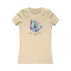 LIBRE BUTTERFLY Women's Favorite Tee T-Shirt Printify S Soft Cream 
