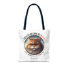 MIUC CAT Tote Bag Tote Bag Printify   