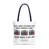 TAKING SNAPS IS MY JAM Tote Bag Tote Bag Printify 18" × 18'' Navy 