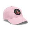 ORGULLOSA DE MI PATRIA Dad Hat with Leather Patch (Round) Caps Printify   