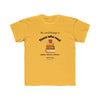 THE WORLD BELONG TO THOSE WHO READ Kids Regular Fit Tee Kids clothes Printify Gold XS 