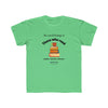 THE WORLD BELONG TO THOSE WHO READ Kids Regular Fit Tee Kids clothes Printify Neon Green XS 