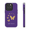 GOLDEN BUTTERFLIES Tough Phone Cases Phone Case Printify   