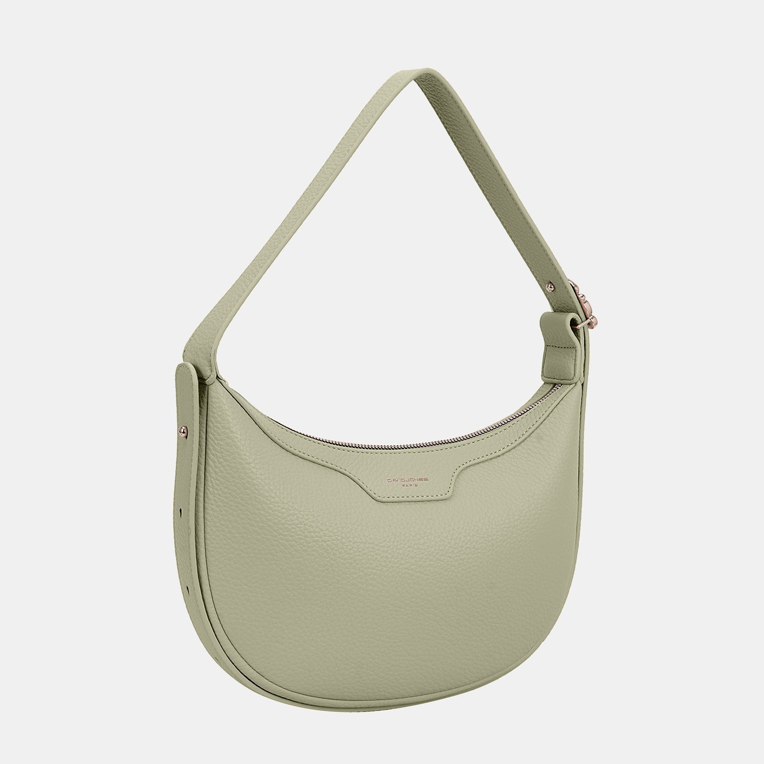 David Jones PU Leather Crossbody Bag Crossbody Bag Trendsi Greyish Green One Size 