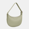 David Jones PU Leather Crossbody Bag Crossbody Bag Trendsi Greyish Green One Size 