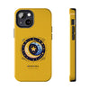 MOON AND STARS (YELLOW) Tough Phone Cases Phone Case Printify   