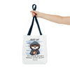 SHH Tote Bag Tote Bag Printify 13" × 13'' Navy 