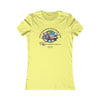 MI CORAZON SE QUEDA Women's Favorite Tee T-Shirt Printify S Yellow 