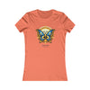 BUTTERFLY Women's Favorite Tee T-Shirt Printify S Coral 