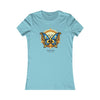 BUTTERFLY Women's Favorite Tee T-Shirt Printify S Turquoise 