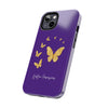 GOLDEN BUTTERFLIES Tough Phone Cases Phone Case Printify   