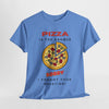 PIZZA IS THE ANSWER Unisex Heavy Cotton Tee T-Shirt Printify   