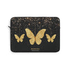 GOLDEN BUTTERFLIES Laptop Sleeve Laptop Sleeve Printify 13"  